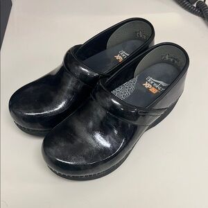 Black Slip-On Clogs